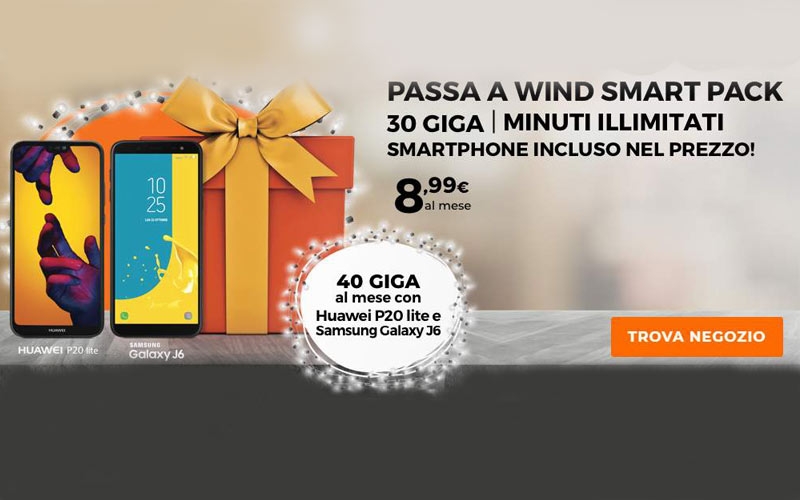 passa a wind offerta di natale